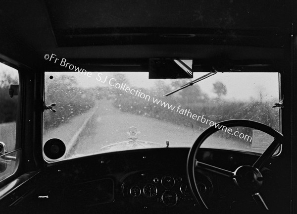 RAINDROPS ON WINDSCREEN